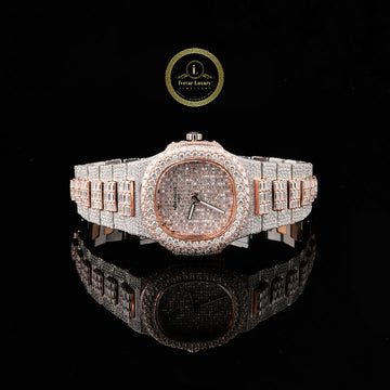 Ivevar's Signature Elegance Custom Lab Diamond Luxury Watch
