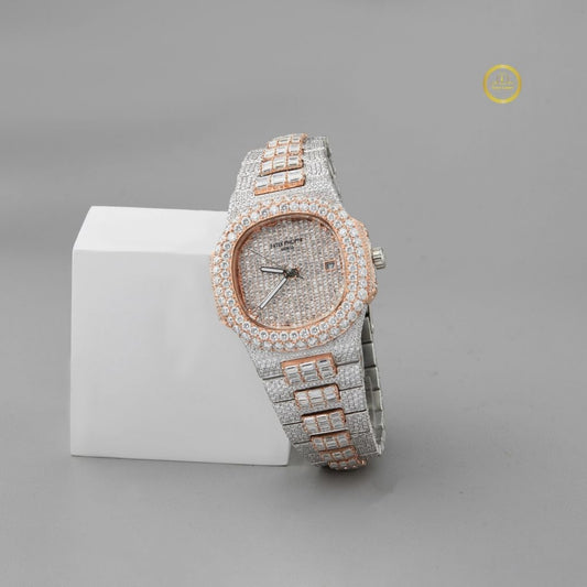 Ivevar's Signature Elegance Custom Lab Diamond Luxury Watch