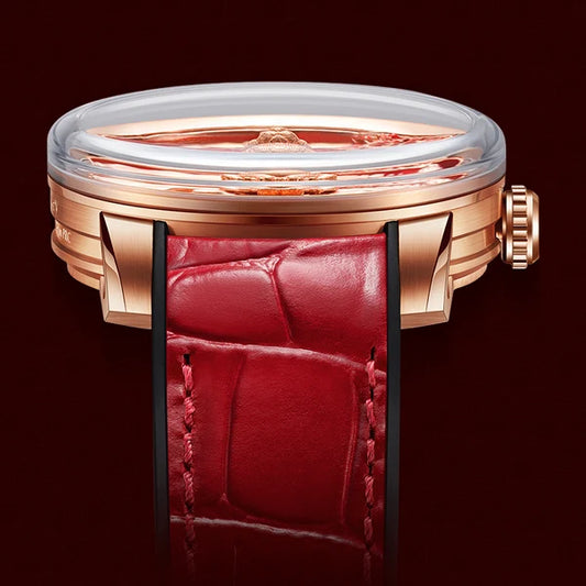 Craftsmanship Series Rose Gold Rabbit Limited Edition Automatic Watch - view 2
