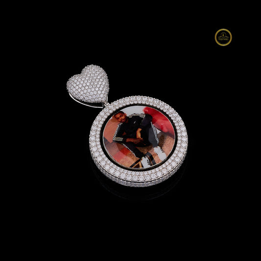 Keep the Memories Close Lab Grown Diamond Heart Pendant Flex By Ivevar