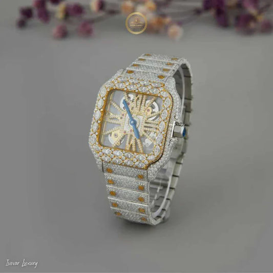 The Lab Grown Radiance — Where Art Meets Engineering in a Dazzling Symphony of Moissanite Diamonds and Brilliance