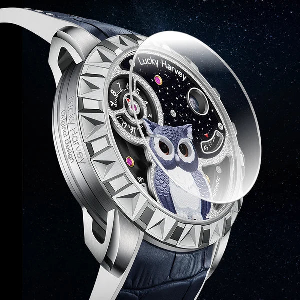 Fun Series Silver Owl Automatic Watch - view 3