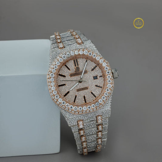 Ivevar Full Iced Out Watch Lab Grown Diamond Luxury