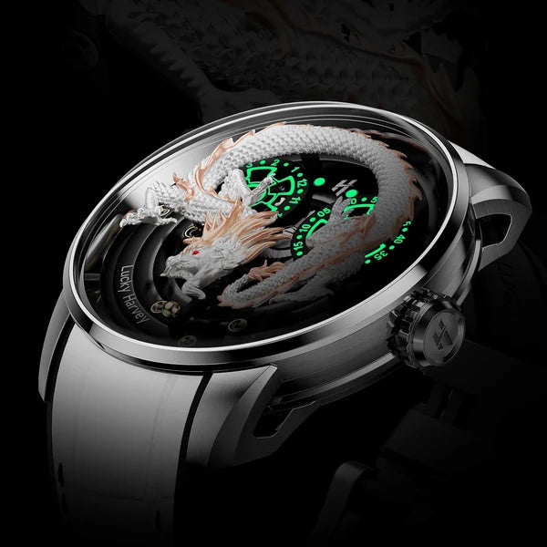 Craftsmanship Series White Dragon Automatic Watch - view 3