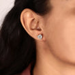 Heart Shape Lab Diamond Stud Earring For Love - View 7