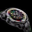 Casino Series Black Slots Machine Limited Edition Automatic Watch