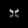 Sparkling Round Cut Lab Grown Diamond Stud Earrings Stackable & Trendy For Her