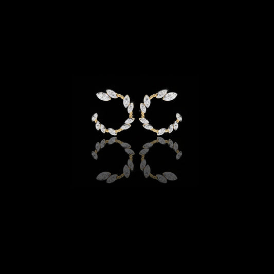 Petite Lab Grown Diamond Stud Earrings Round Cut Stackable and Perfect for Love