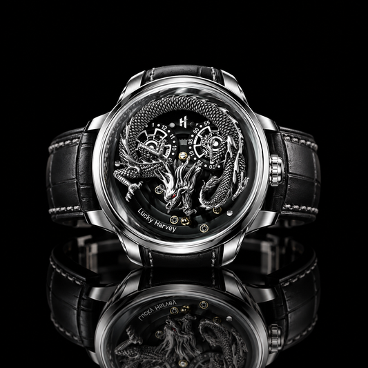 Craftsmanship Series Silver Dragon Automatic Watch