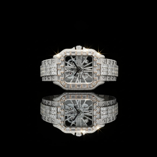 Baguette Diamond Watch.