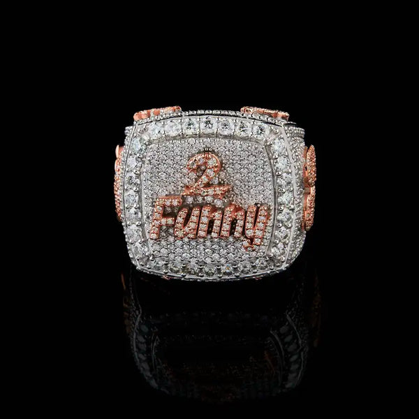 Lab Diamond Hiphop Ring