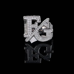 Moissanite Hiphop Ring