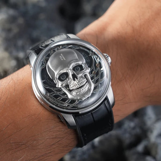 Craftsmanship Series Silver Skull Limited Edition Automatic Watch - view 2