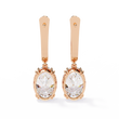 Best Oval Lab Grown Diamond Earrings Perfect Anniversary, Birthday & Bridal Gift - View 9