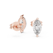 Prestige Edition Marquise Cut Lab Diamond Stud Earrings - View 6