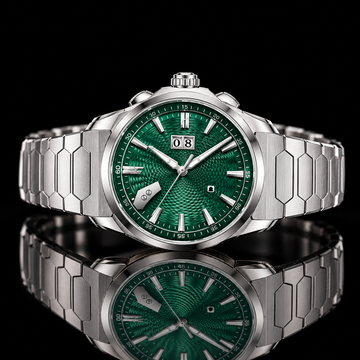 Sound Of Nature Guilloche Dial Green Titanium Chiming Limited Edition Automatic Watch
