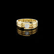 Round Cut Lab Grown Diamond Men's Tension Set Solitaire Ring