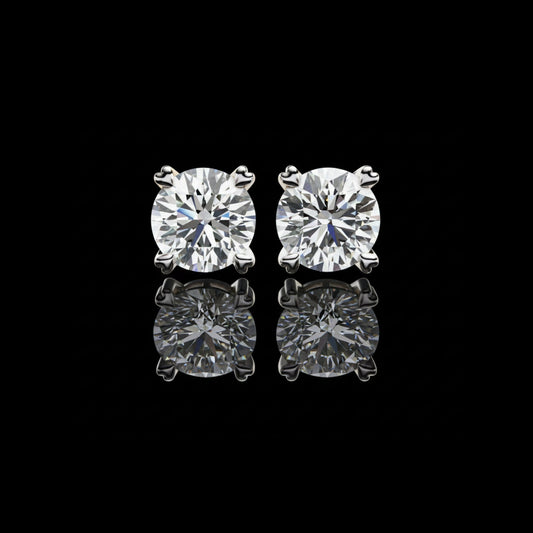 Chic & Modern Lab Grown Diamond Stud Earring for the Fine Forward