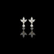 Marquise Butterfly Cluster Moissanite Diamond Drop Stud Earrings