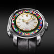Sports Series Silver World Football Limited Edition Automatic Watch