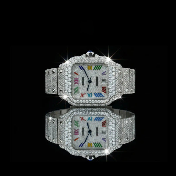 Full iced out watch