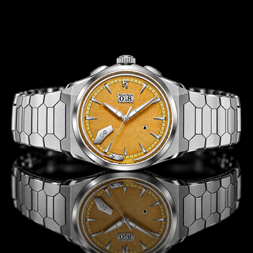 Meteorite Dial Yellow Titanium Chiming Limited Edition Automatic Watch