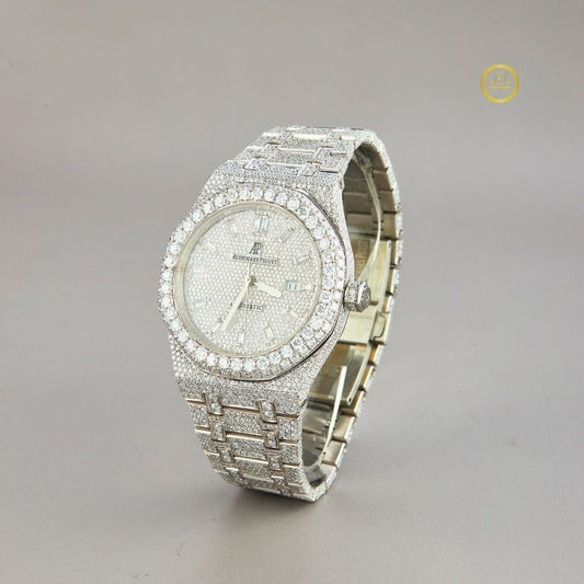 Elegant Men’s Lab Grown Diamond Watch Luxury Quartz Timepiece by IVEVAR