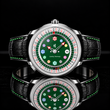 Casino Series Silver Poker Roulette Automatic Watch