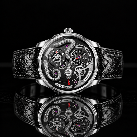 Craftmanship Series Silver Snake Automatic Watch