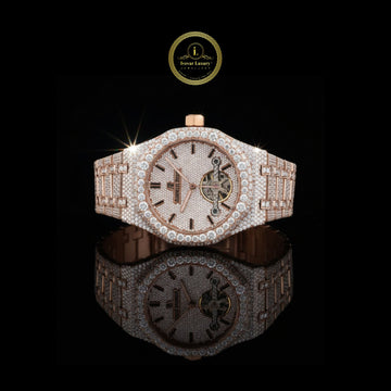 Stunning Iced Out Luxury Lab Grown Diamond Watch by Ivevar Elegant & Ethical