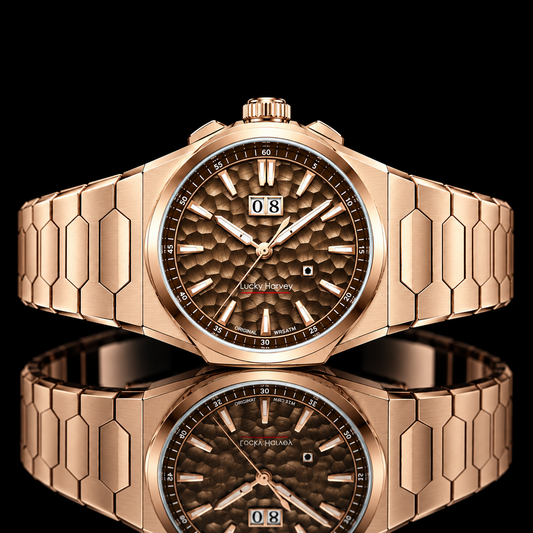 Sound Of Nature Big Date Rose Gold Hammer Chiming Limited Edition Automatic Watch