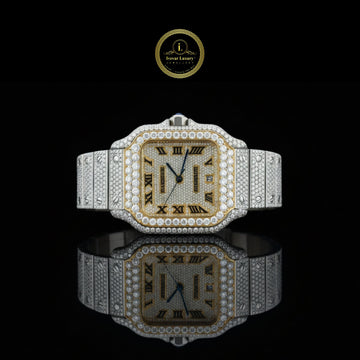 The Golden Majesty — A Lab Grown Diamond-Studded Timepiece That Embodies Royal Elegance and Unmatched Craftsmanship