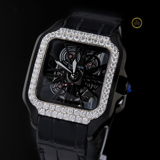 Elegant Men’s Leather Strap Watch with Precision Quartz Movement and Timeless Design by Ivevar