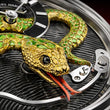 Craftmanship Series Silver Enamel Chiming Snake Limited Edition Automatic Watch