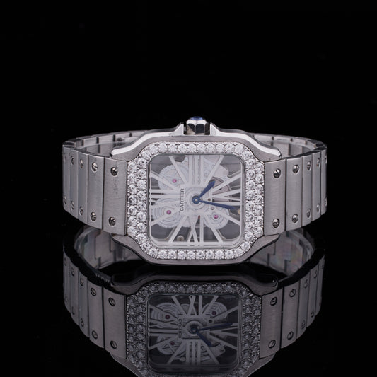 Moissanite Diamond Timepiece Collection Exclusive Skeleton And Pavé Diamond Luxury Watches for Japan Collectors