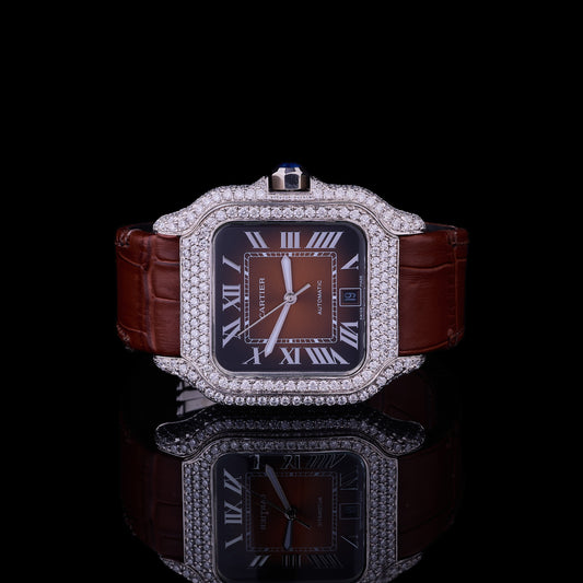 Moissanite Diamond Prestige Collection Diamond-Set Luxury Timepieces with Timeless Elegance and Exceptional Craftsmanship