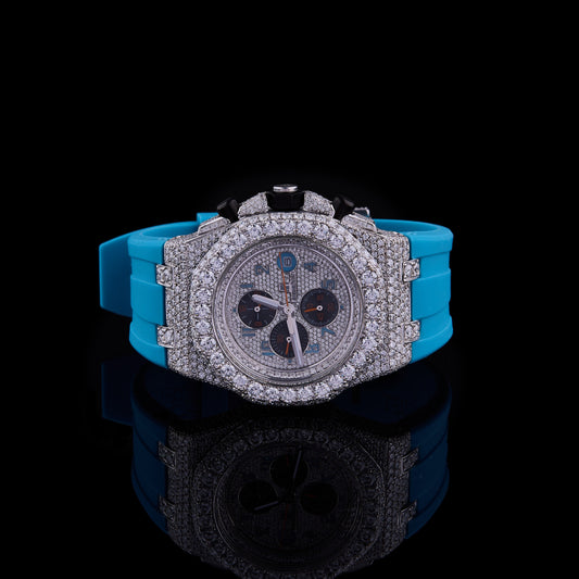 Elite Moissanite Diamond Chronograph Collection The Ultimate Expression of Modern Luxury and Precision