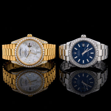 Ivevar Moissanite Diamond Heritage Collection Luxury Diamond Watch Set By Ivevar