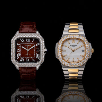 Moissanite Diamond Prestige Collection Diamond-Set Luxury Timepieces with Timeless Elegance and Exceptional Craftsmanship