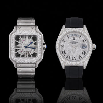 Moissanite Diamond Timepiece Collection Exclusive Skeleton And Pavé Diamond Luxury Watches for Japan Collectors