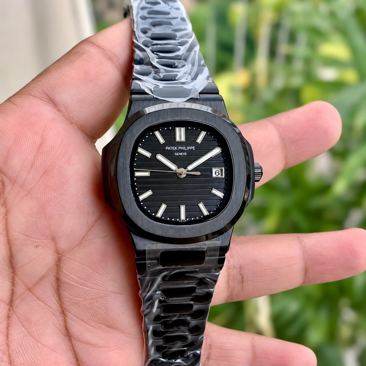 Patek Philippe Nautilus Black Luxury Watch for Men