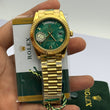 Luxury Gold & Rose Gold Day and Date Watches with Elegant Color Dials - view 8