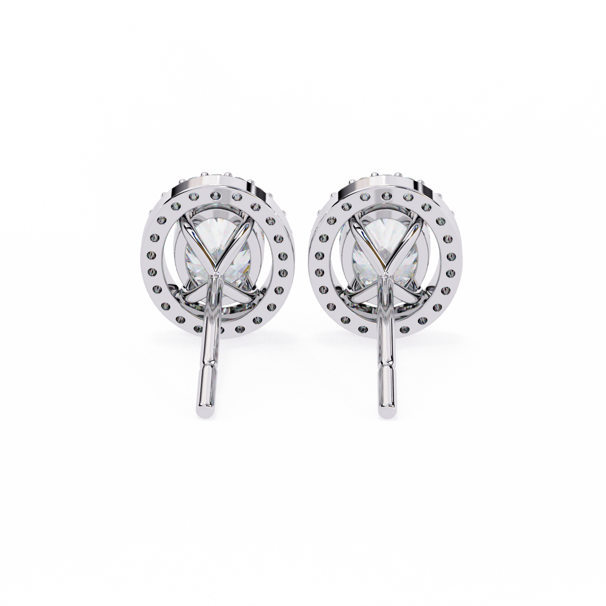 Ethical Elegance Moissanite Oval Cut Diamond Earrings Collection For Cocktail Party - View 10