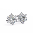 Bespoke Luxury Lab Grown Round Cut Diamond Earring Handcrafted Excellence For Her - View 7