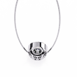 Round Moissanite Diamond Miracle Plate Bezel Set Circular Pendant - View 10