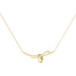 Bow Style Pave Lab Grown Diamond Knot Necklace - View 8