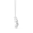 Chandelier Droplet Layering Pendant with Multi Stone Moissanite Diamond - View 6