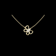 Openwork Butterfly Pendant with Round Cut Lab Grown Diamond
