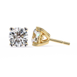 Chic & Modern Lab Grown Diamond Stud Earring for the Fine Forward - View 2