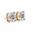 Chic & Modern Lab Grown Diamond Stud Earring for the Fine Forward - View 5